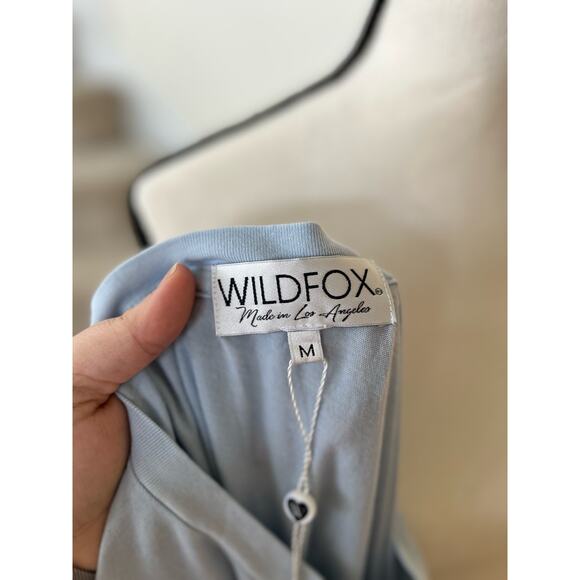 NWT Wildfox The Future is Silly Baby Blue Tee - Picture 4 of 7